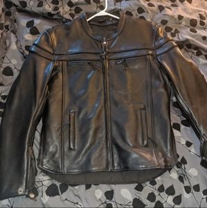 Men's leather jacket